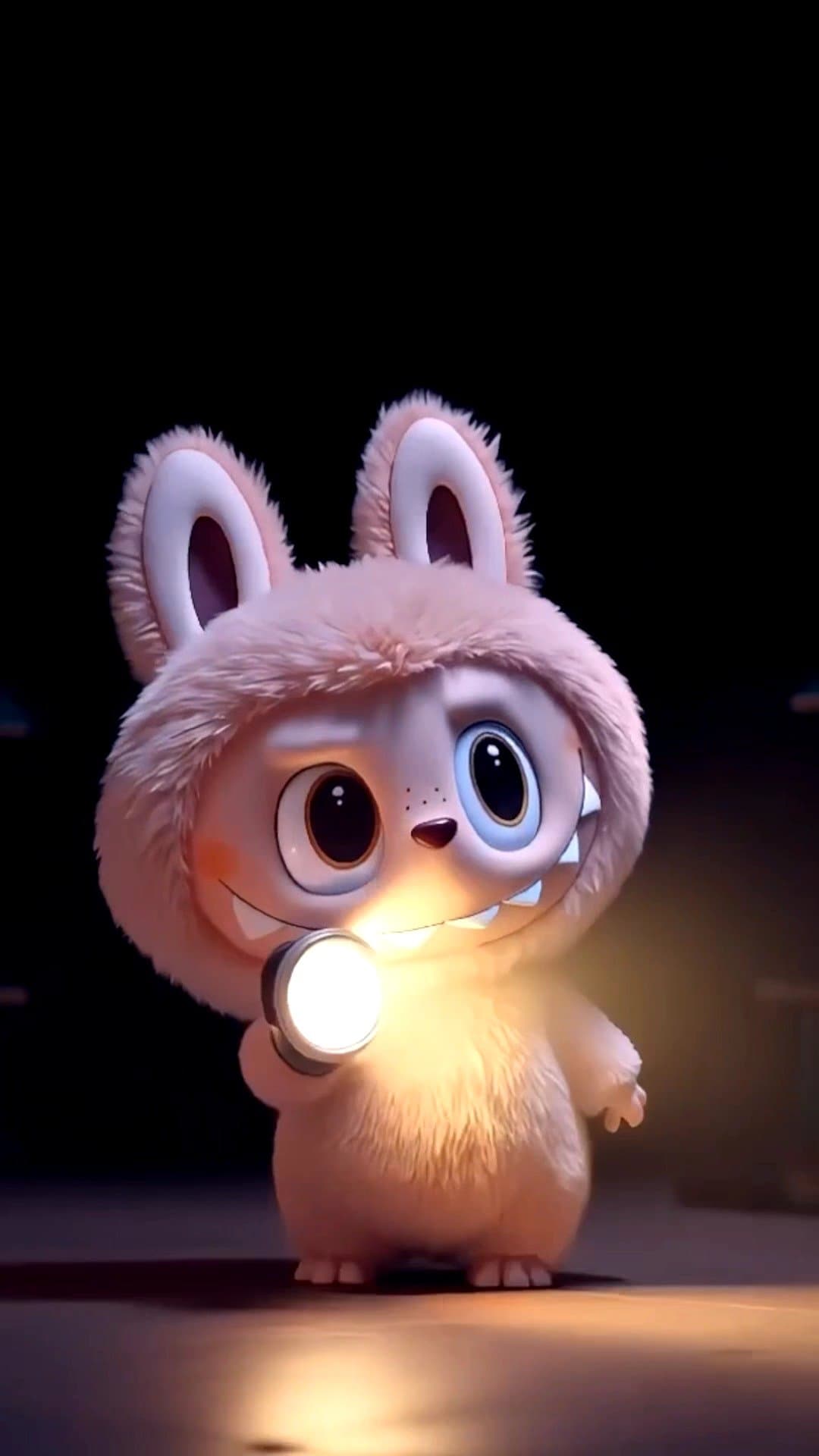 Labubu in the Starry Abyss